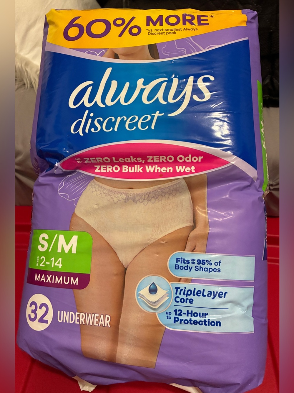 Always Discreet Women's Briefs